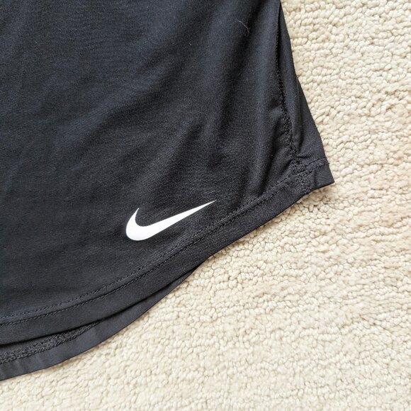 Nike Running Dri-Fit Black & White Breathe Tank Top Women's Small run training - Picture 3 of 8